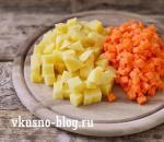 Рисовый постный суп с цветной капустой и болгарским перцем